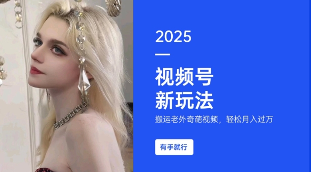 搬运老外奇葩视频，撸视频号分成计划收益，每天只需一小时，新手小白轻松月入过W-独家科技资源网