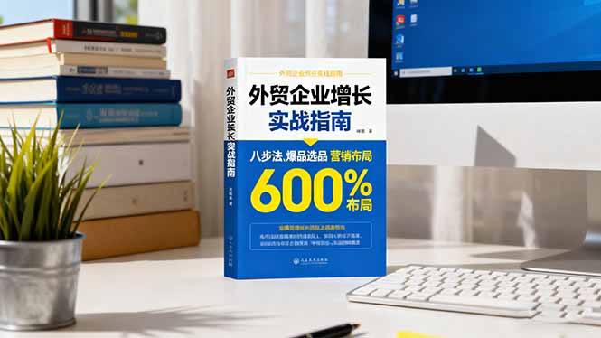外贸企业增长实战指南，八步法、爆品选品、营销布局，业绩增长300%-独家科技资源网