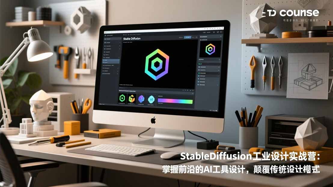 StableDiffusion工业设计实战营:掌握前沿的AI工具设计,颠覆传统设计模式-独家科技资源网