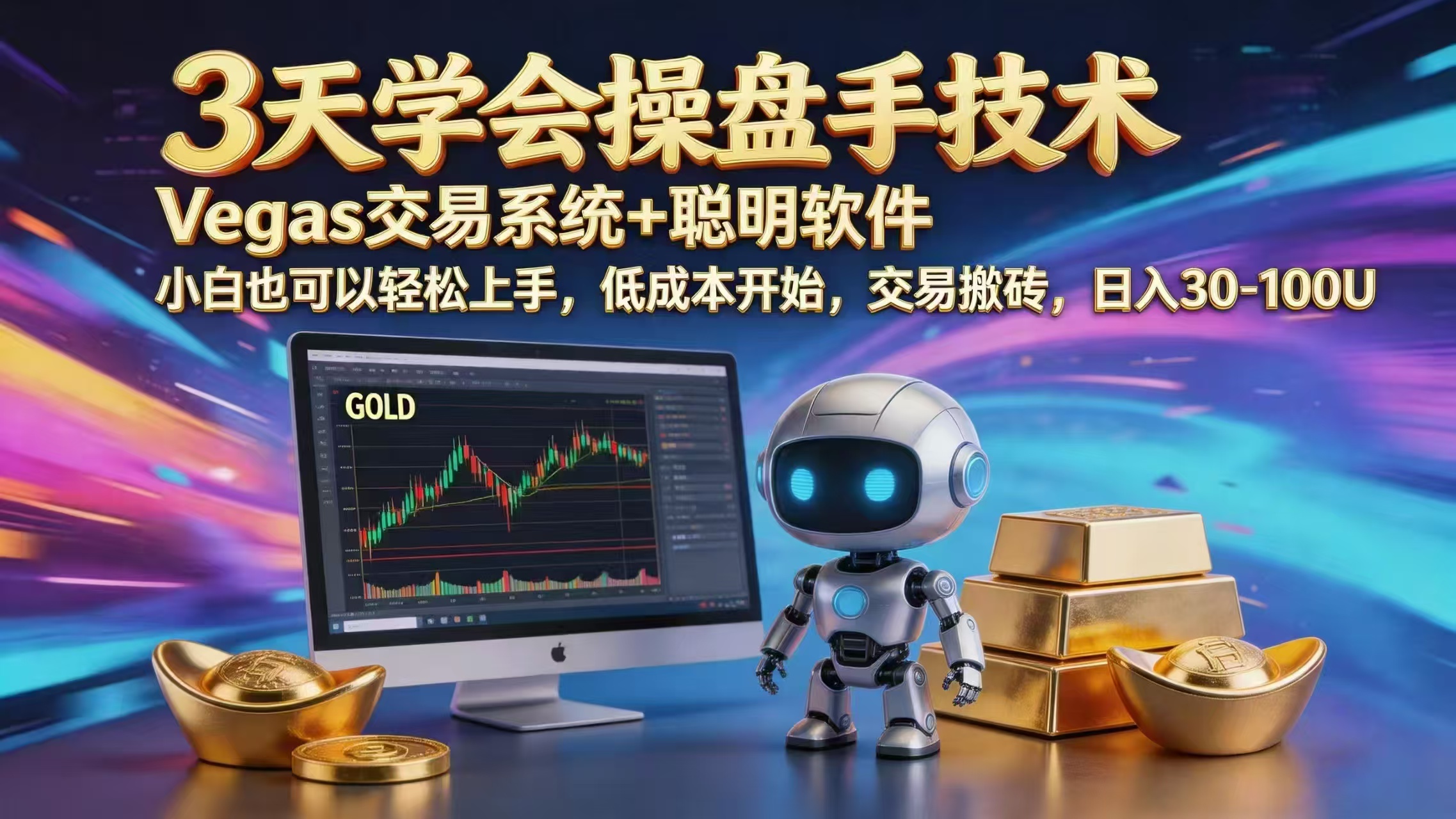 三天学会操盘手技术，vegas技术+聪明软件，小白也可以轻松上手，日入1000+-独家科技资源网