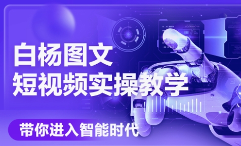 白杨老师·Ai图文短视频实操课(更新6月)-独家科技资源网