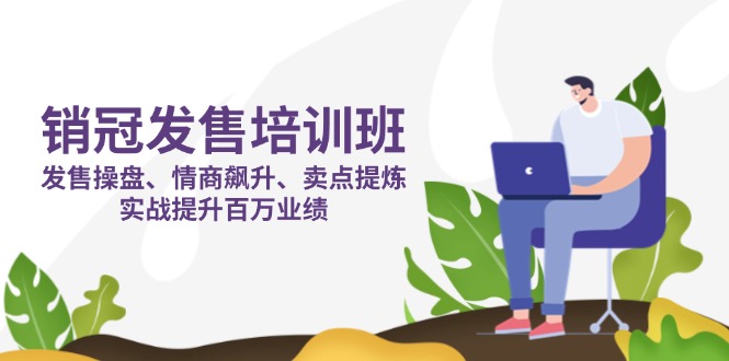 销冠 发售培训班：发售 操盘+情商 飙升+卖点 提炼，实战提升百万业绩-独家科技资源网