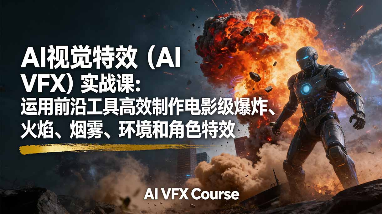 AI视觉特效(AI VFX-独家科技资源网