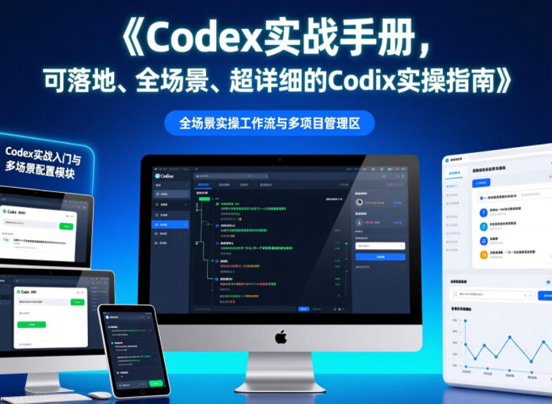 Codex实战手册,可落地、全场景、超详细的Codex实操指南-独家科技资源网