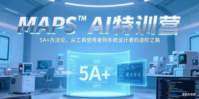 MAPSAI特训营，掌握 5A+方法论，从工具使用者到系统设计者的进阶之路-独家科技资源网