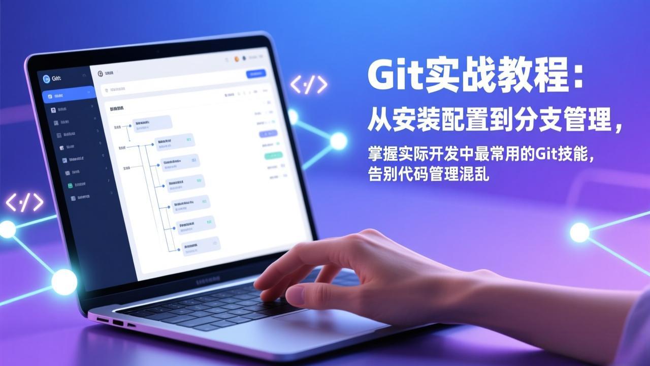 Git实战教程：从安装配置到分支管理，掌握实际开发中最常用的Git技能，告别代码管理混乱-独家科技资源网