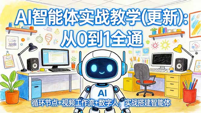 AI智能体实战教学(更新-独家科技资源网