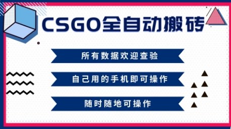 CSGO全自动搬砖,年底钱回家好项目,当天可拿到结果,新手小白轻松月入1W+【揭秘】-独家科技资源网