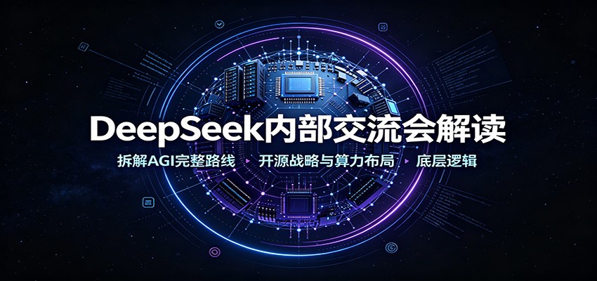 DeepSeek内部交流会解读：拆解AGI完整路线，开源战略与算力布局底层逻辑-独家科技资源网