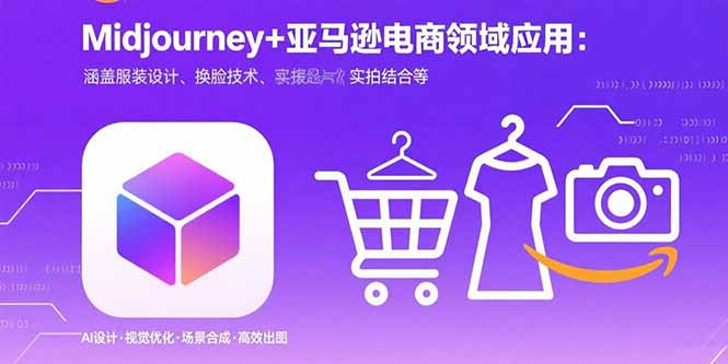 Midjourney+电商领域商业应用：涵盖服装设计、换脸技术、实拍结合等-独家科技资源网