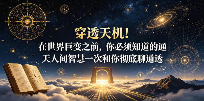 付费文章：穿透天机！在世界巨变之前，你必须知道的通天人间智慧一次和你彻底聊通透-独家科技资源网