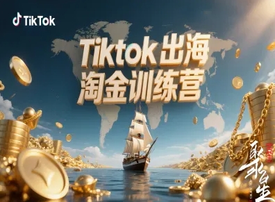 Tiktok出海淘金训练营，跨境电商TK实战变现-独家科技资源网