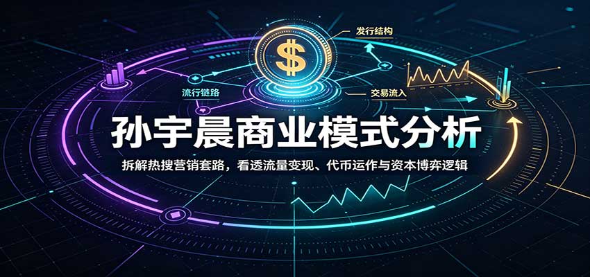 孙宇晨商业模式分析：拆解热搜营销套路，看透流量变现、代币运作与资本博弈逻辑-独家科技资源网