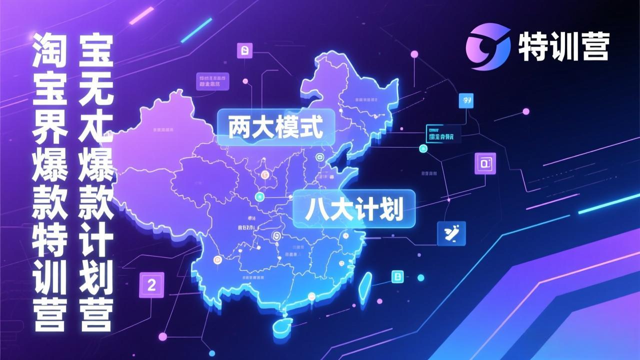 淘宝无界爆款训练营：2026年1月杭州线下高端集训课，3天构建两大模式八大计划体系-独家科技资源网