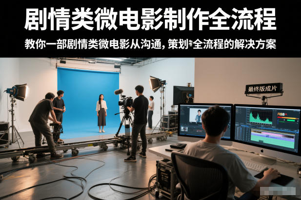 剧情类微电影制作全流程，教你一部剧情类微电影从沟通，策划到拍摄制作全流程的解决方案-独家科技资源网