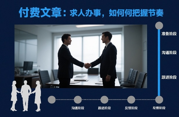 付费文章：求人办事，如何把握节奏-独家科技资源网