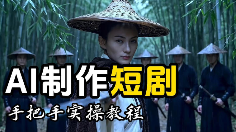 【保姆级手把手教程】AI短剧制作完整流程教学，从小白零基础到成片大神-独家科技资源网
