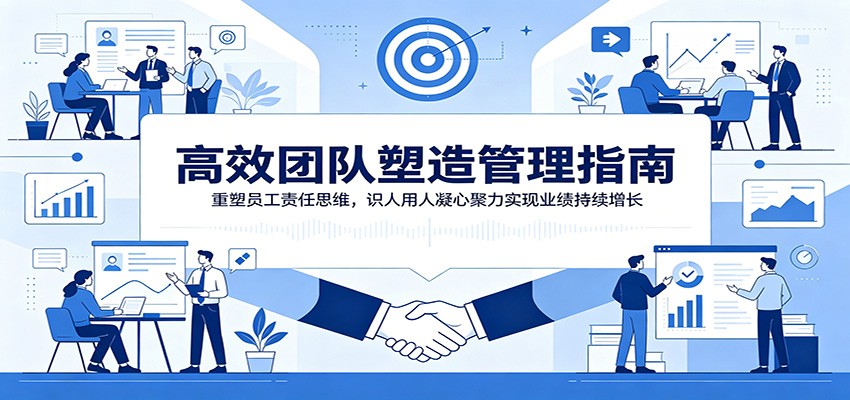 高效团队塑造管理指南：重塑员工责任思维，识人用人凝心聚力实现业绩持续增长-独家科技资源网