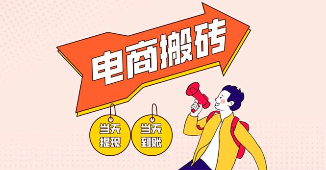 电商搬砖项目，单机日收益300+，非常暴力，小白上手就会-独家科技资源网