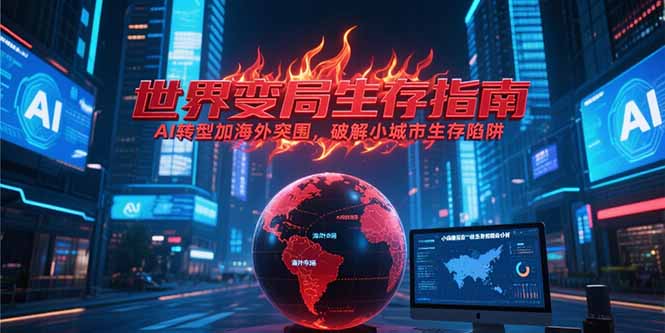付费文章《世界变局生存指南，AI转型加海外突围，破解小城市生存陷阱》-独家科技资源网