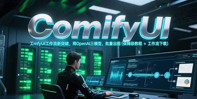 ComfyUI工作流新突破，用OpenAI三模型，批量出图(保姆级教程+工作流下载-独家科技资源网