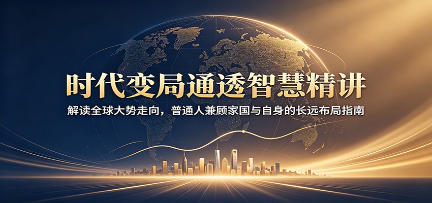 时代变局通透智慧精讲：解读全球大势走向，普通人兼顾家国与自身的长远布局指南-独家科技资源网