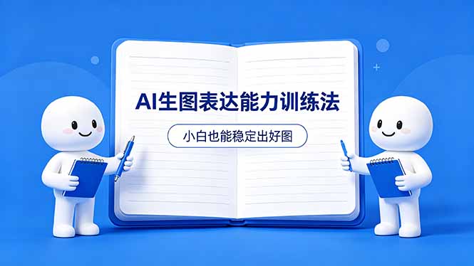 AI生图不是做漂亮图，而是表达能力。这套方法让小白也能稳定出好图-独家科技资源网