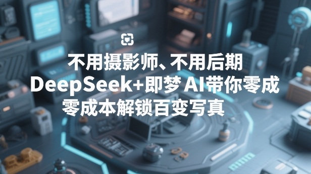 不用摄影师、不用后期，DeepSeek+即梦AI带你零成本解锁百变写真！-独家科技资源网