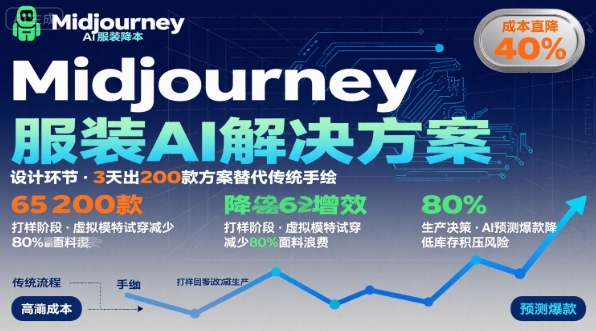 AI在服装领域的运用，使用midjourney做服装辅助企业降低成本-独家科技资源网