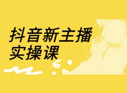 抖音新主播实操课，直播间流量运营线上实操课(18节)-独家科技资源网