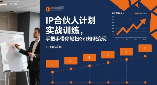 IP合伙人计划实战训练，手把手带你轻松Get知识变现-独家科技资源网