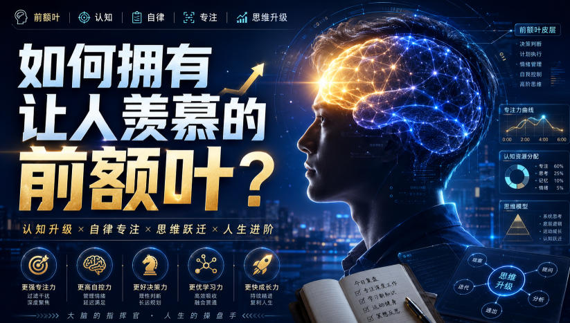 付费文:如何拥有让人羡慕的前额叶?-独家科技资源网