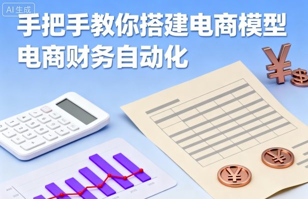 手把手教你搭建电商模型-电商财务自动化-独家科技资源网