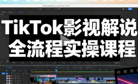 凌帧·TikTok影视解说全流程实操-独家科技资源网