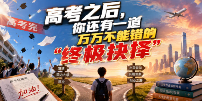 付费文章：高考之后，你还有一道万万不能错的“终极抉择”-独家科技资源网