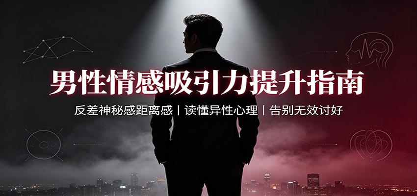 男性情感吸引力提升指南:反差神秘感距离感,读懂异性心理,告别无效讨好-独家科技资源网