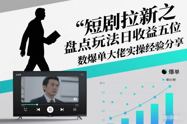 短剧拉新之盘点玩法日收益五位数爆单大佬实操经验分享-独家科技资源网