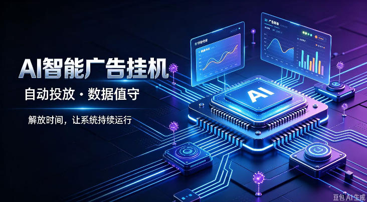 AI智能广告挂G｜全自动广告任务运营项目拆解，解放时间解放双手，让系统持续运行【揭秘】-独家科技资源网