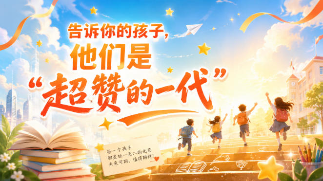某付费社群专属文章:告诉你的孩子,他们是“超赞的一代”。-独家科技资源网
