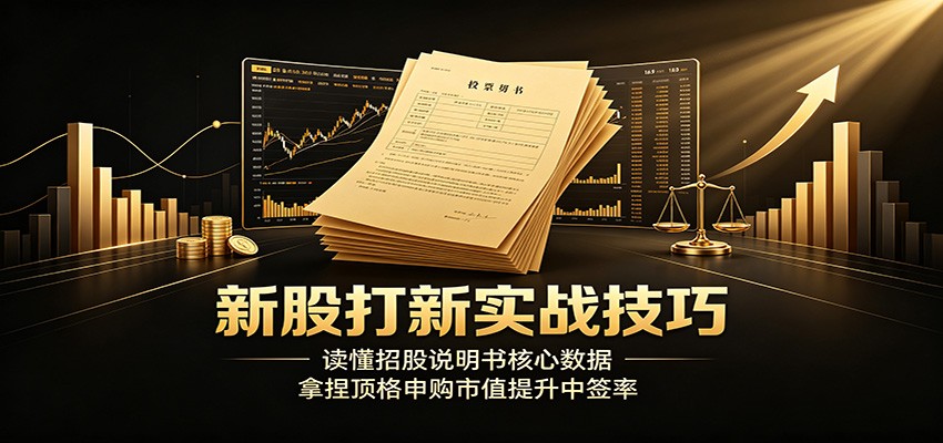 新股打新实战技巧：读懂招股说明书核心数据，拿捏顶格申购市值提升中签率-独家科技资源网