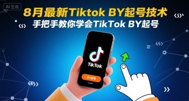 8月最新Tiktok搬运起号技术，手把手教你学会TikTok搬运起号-独家科技资源网