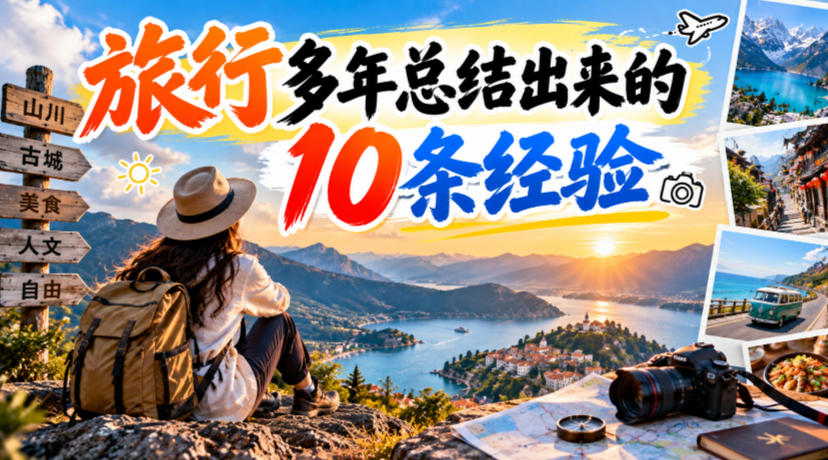 付费文章：旅行多年总结出来的10条经验-独家科技资源网
