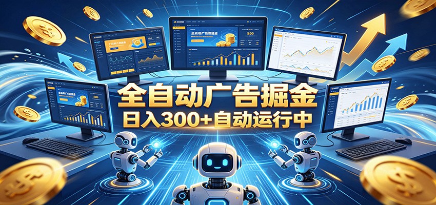 自动广告G机，日入300+，正规平台，广告浏览获益，时间自由，适合各类人群日常增收-独家科技资源网