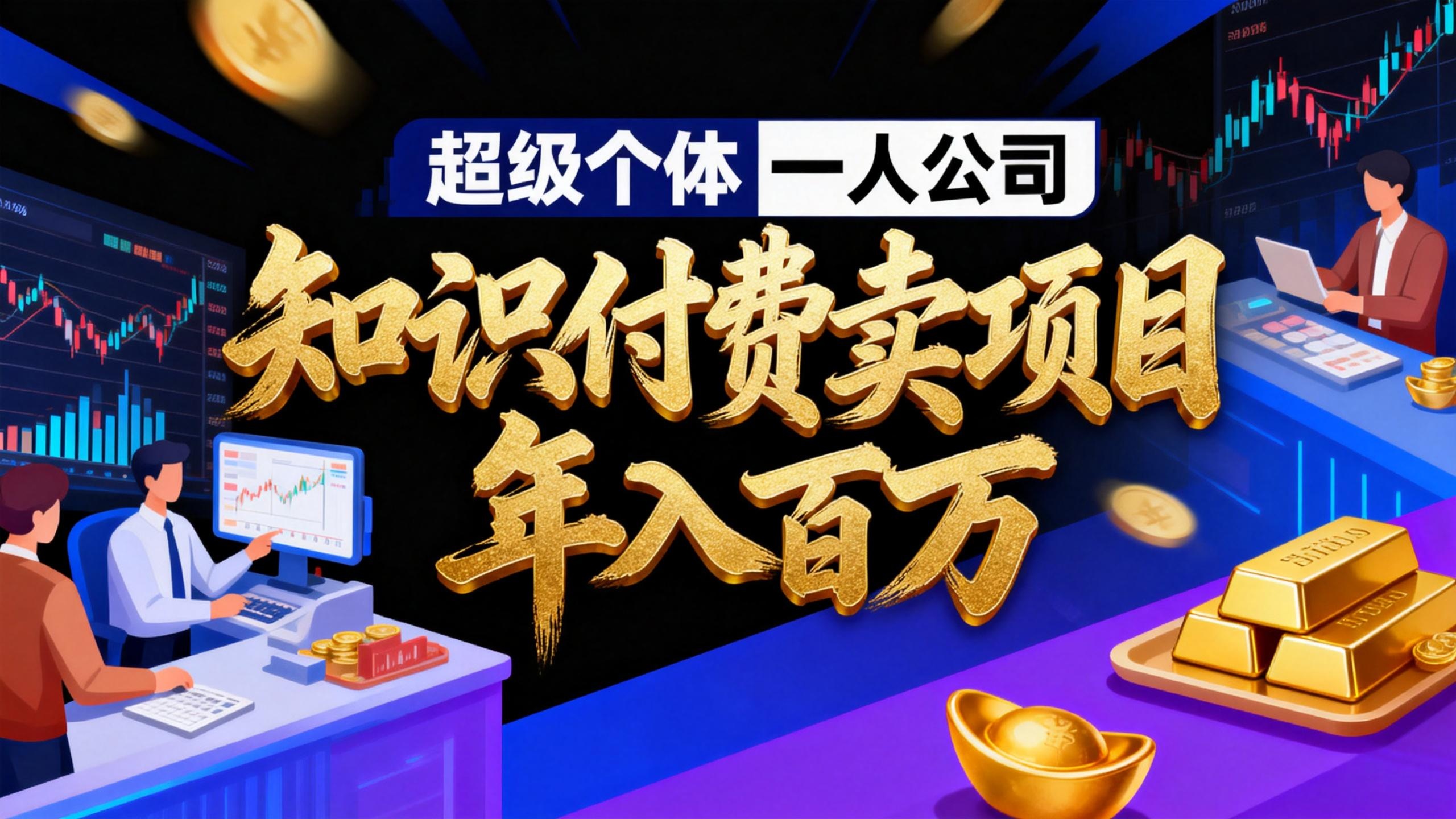 2026年“超级个体一人公司”私域卖项目年入百万，个人IP-精准引流-项目包装-转化成交-独家科技资源网