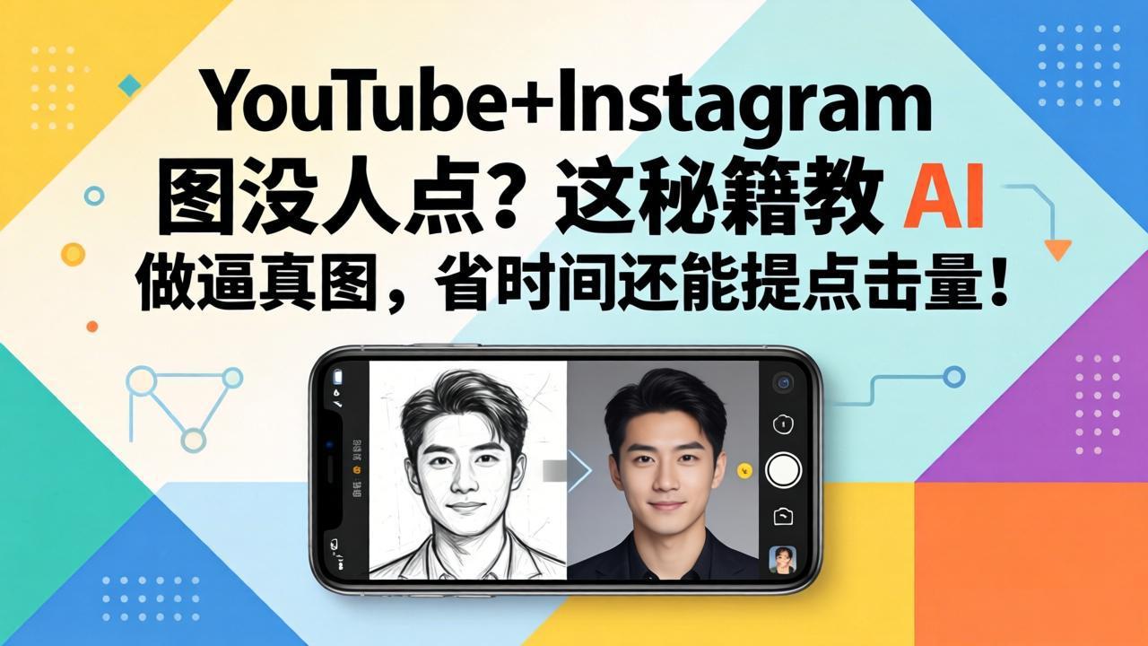 YouTube+Instagram图没人点？这秘籍教 AI 做逼真图，省时间还能提点击量-独家科技资源网