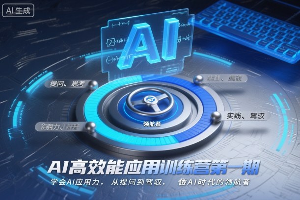AI高效能应用训练营第一期，学会AI应用力，从提问到驾驭，做AI时代的领航者(更新)-独家科技资源网