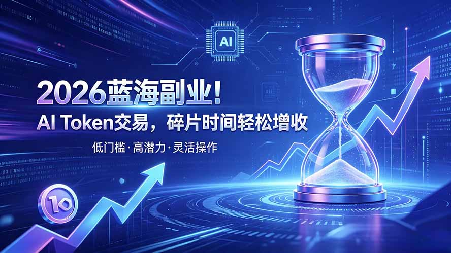 AI Token算力赛道！普通人可入局的数字副业-独家科技资源网