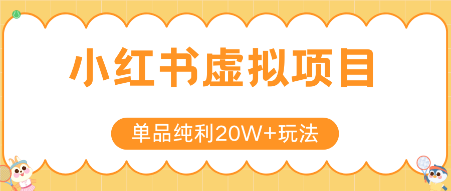 小红书虚拟电商新玩法，实现单品纯利20W+，可矩阵放大操作！-独家科技资源网