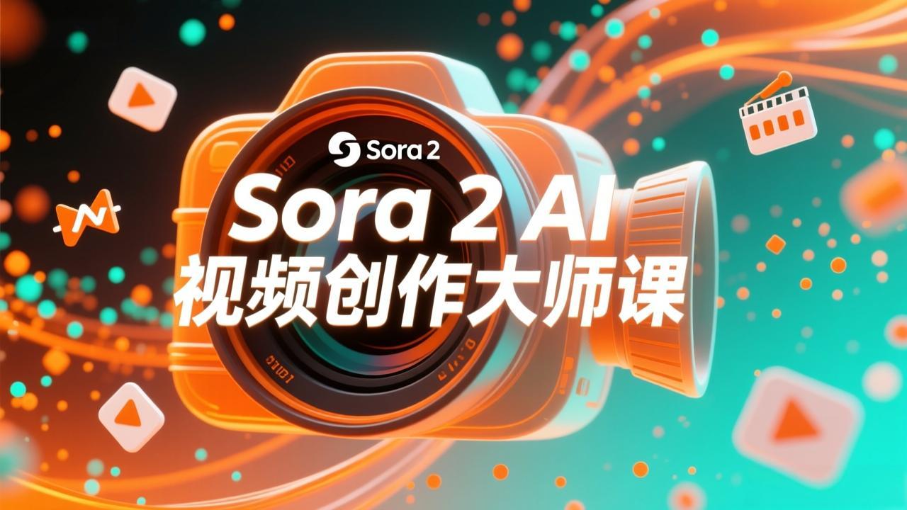 如何利用Sora 2创建流行AI人工智能视频大师班教程：掌握创作全流程，产出百万播放内容-独家科技资源网
