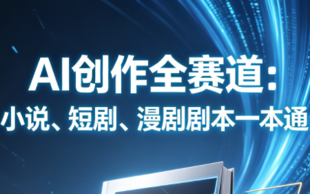 AI创作全赛道：小说、短剧、漫剧剧本一本通(更新9月)-独家科技资源网